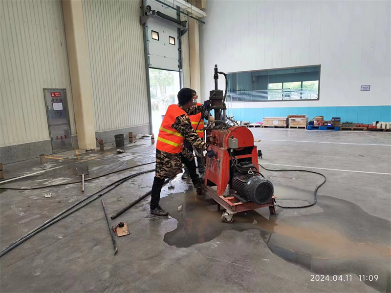 铜仁厂房地面下沉塌陷注浆加固施工